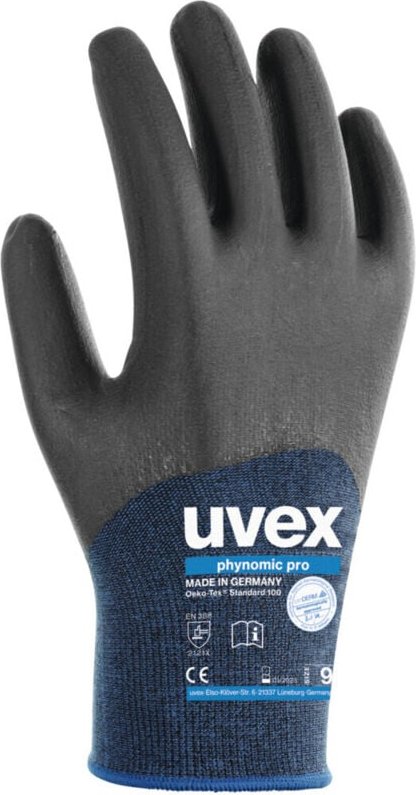 Uvex - phynomic pro 6006209 Polyamid Arbeitshandschuh Größe (Handschuhe): 9 en 388 1 St.