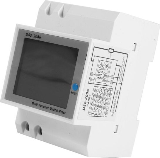 Din-Schienen-AC-Monitor 6IN1 250-450 V 100 A Spannung Strom Leistungsfaktor