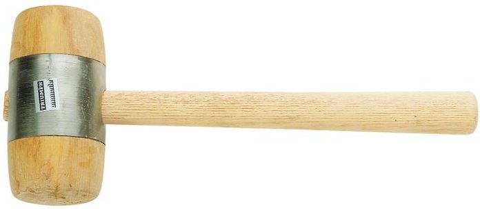 Holzhammer Kopf-Ø 70 mm 550 g Weißbuche