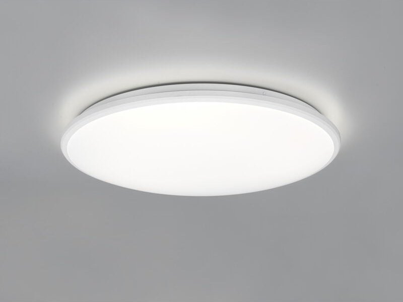 Reality Leuchten - led Deckenleuchte limbus Weiß mit 3 Stufen Dimmer Neutralweiß, ø 50cm