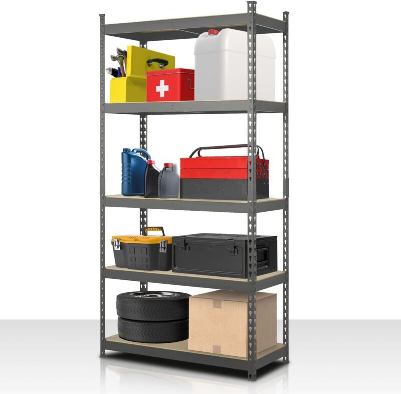 Schwerlastregal Rhino Anthrazit-Grau 180 x 90 x 60 cm