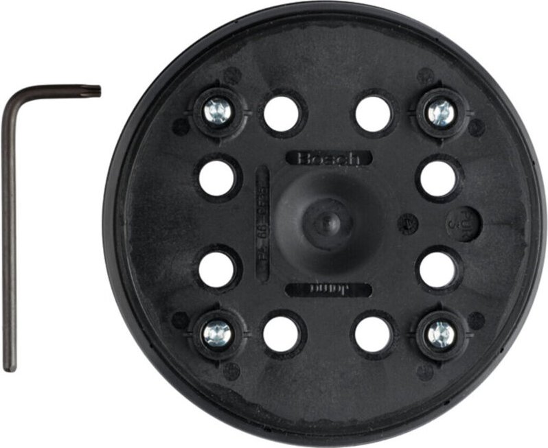 Accessories 2608601169 Schleifteller mittel, 125 mm, 8, für pex 270 a, pex 270 ae Durchmesser - Bosch