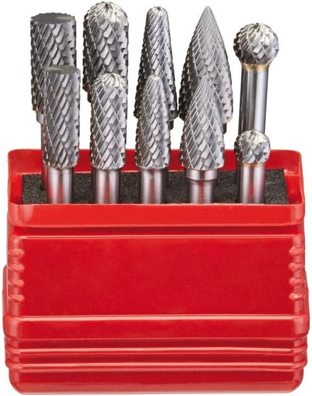 Thumbnail - HM-Frässtift-Satz c 10-tlg. 6 mm - Fortis