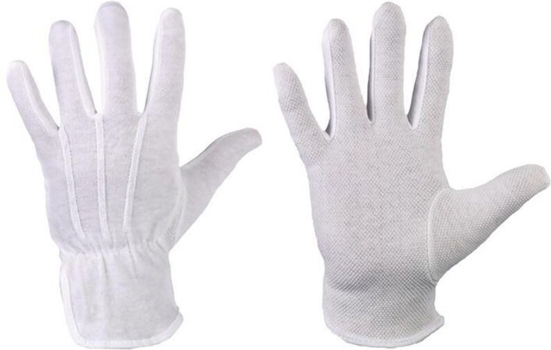 Handschuhe classic baotou Größe 8 weiß/weiß en 420 PSA-Kategorie i