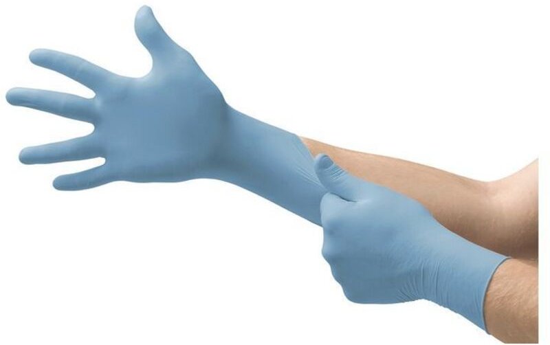 Microflex® 92134080 100 St. Nitril Einweghandschuh Größe (Handschuhe): 8 en 455, en 420-2003, - Ansell