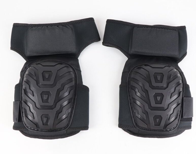 Professionelle Knieschoner mit robuster Schaumstoffpolsterung und Gelkissen für Damen und Herren, verstellbare Anti-Ruts...