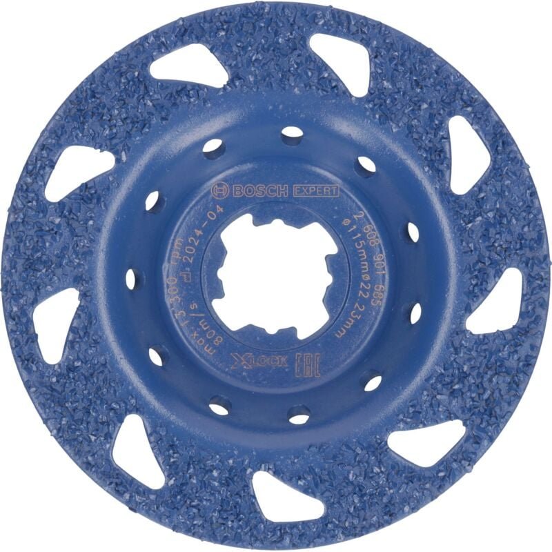 Bosch expert Multi Material Carbide-Topfscheibe med. flach x-lock 115 mm 22,23 mm - 2608901685