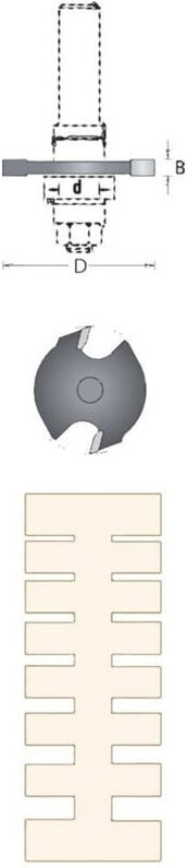 HW-Nutsäge 175/8 Z2 40x3,5x8 Guhdo