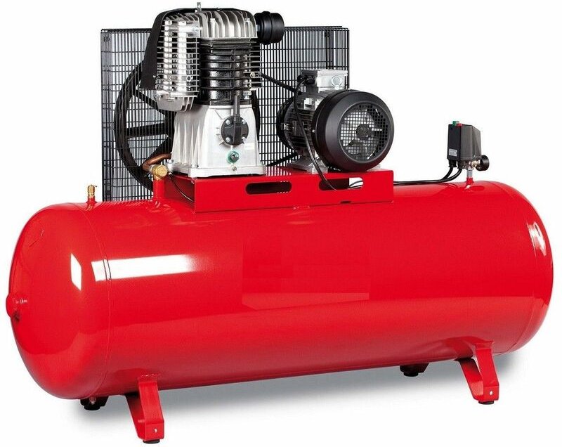 Apex - Druckluft Kompressor Kolbenkompressor 5.5PS 500l 15bar BK114 Werkstattkompressor