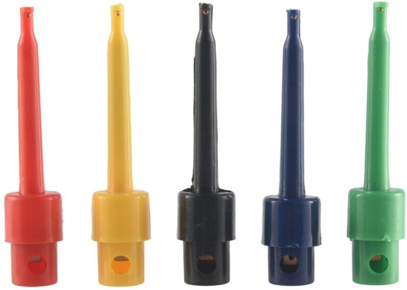 Tlily - 30-teiliger Multimeter-Drahtprüfclip, elektronischer Mini-Sondensatz