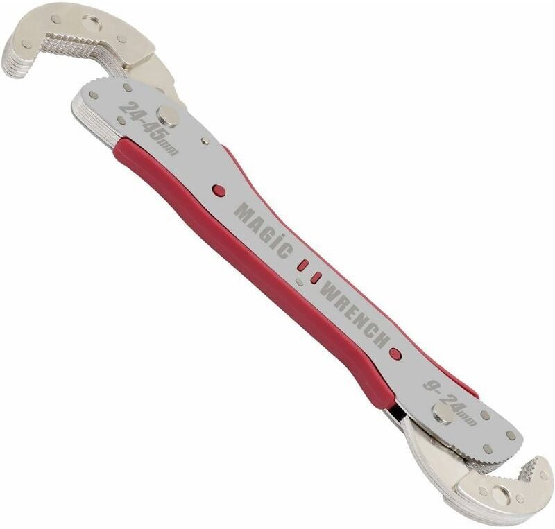 Clea Universal-Multifunktions-Magic-Schraubenschlüssel, verstellbar, automatische Ratsche, 9 bis 45 mm - Ahlsen