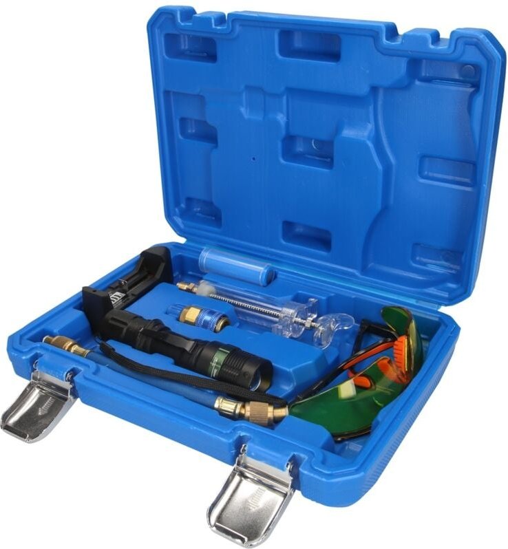 Brilliant Tools - UV-Lecksuch-Taschenlampen-Satz, 8-tlg