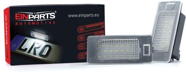 LED-Kennzeichenbeleuchtung, 6000 K, kaltweiß, 12 V, CANBUS für Seat Alhambra, Seat Ibiza IV Sport Cupra FR