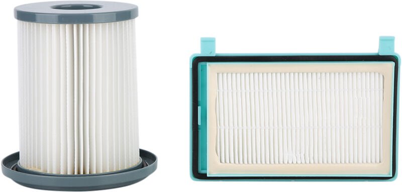 HEPA-Filterset für Philips Staubsauger FC8732/FC8734/FC8736/FC8748 – ABS + Aktivkohle, 110 x 110 x 120 mm