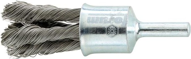 Pinselbürste Stahldraht 6 mm20 x 29 x 0,35 mm gezopft - Forum