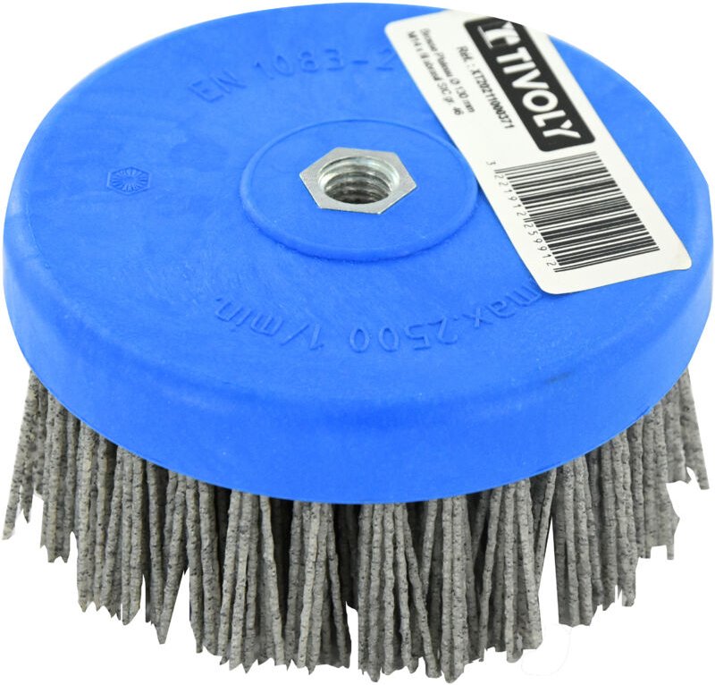 Nylonbürste M14, Spezialpolierer, zum Polieren von Holz, Ø130 mm - Tivoly