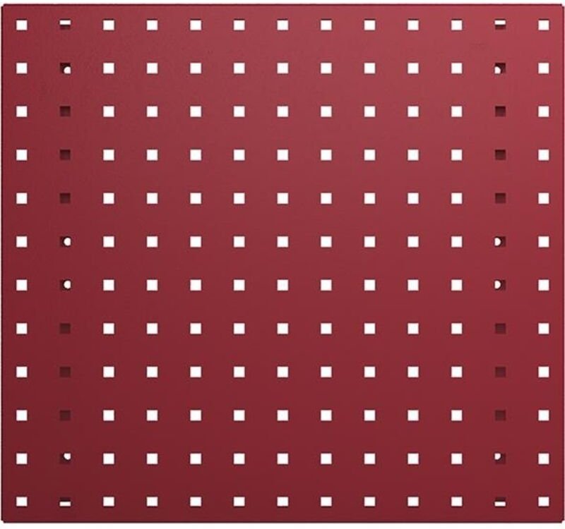 Lochplatte 495x457 mm purpurrot ral 3004