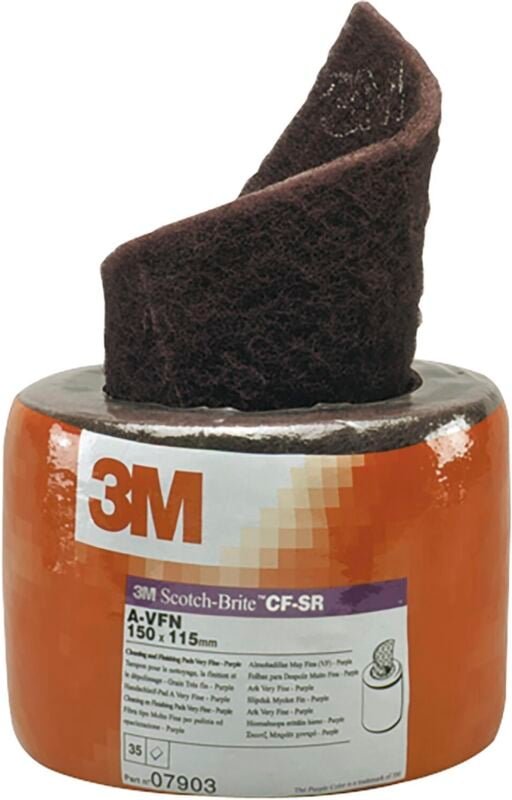 3M Schleifvliesrolle CF-SR Multi-Flex Korn avfn (P320-P360) rot 1Rolle=35Blatt