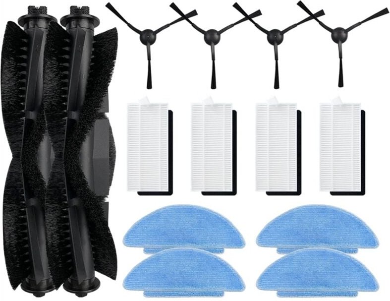 Für 7490 Ewige Wichtigsten Seite Pinsel hepa Filter Mopp Pads