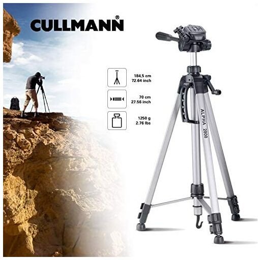 Cullmann - Alpha 2800 - Komplettstativ, Silber