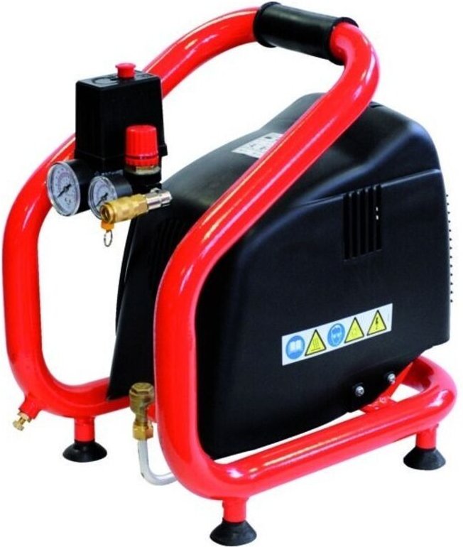 Tragbarer Kompressor 3 l 6,6 m³/h 230 V Mono 1,5 PS 8 bar 3400 U/min