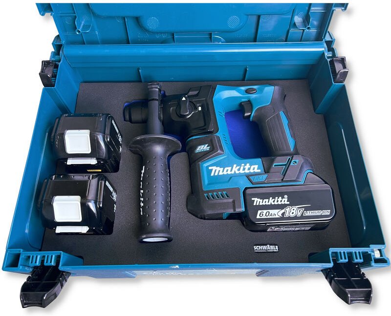 Schaumeinlage Schaumstoffeinlage für Makita Akku-Bohrhammer DHR171 - Schwäble