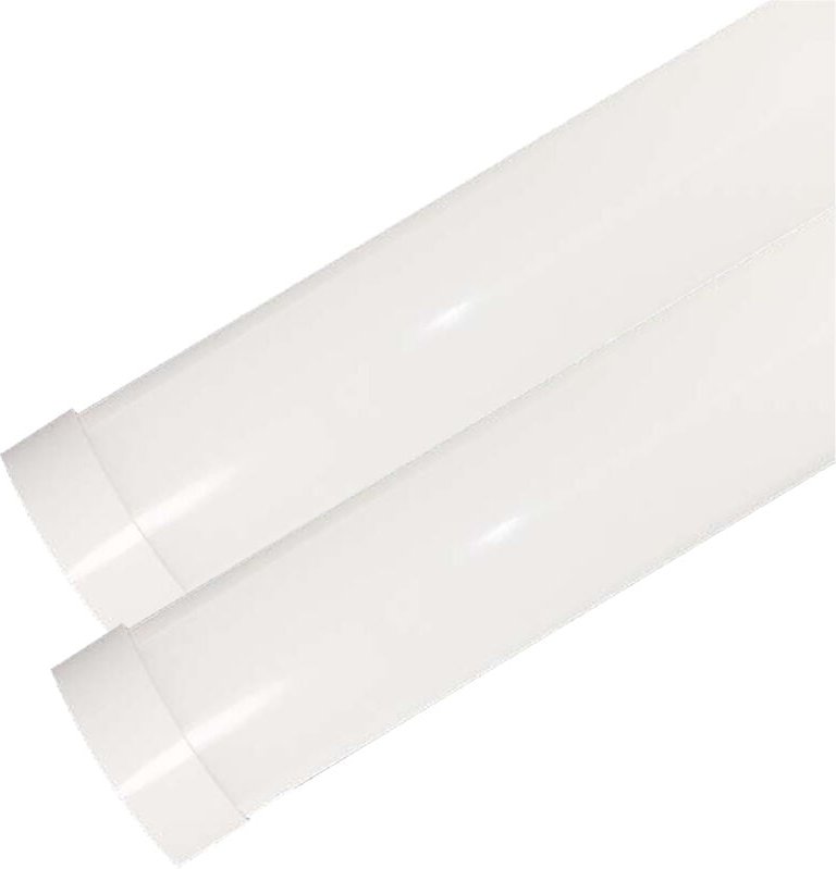 Thumbnail - Prismatische LED-Lichtleiste Samsung 120lm/w IP20 Weiß 50W 6000 Lumen 6500K 150CM 2 Stück/Pack