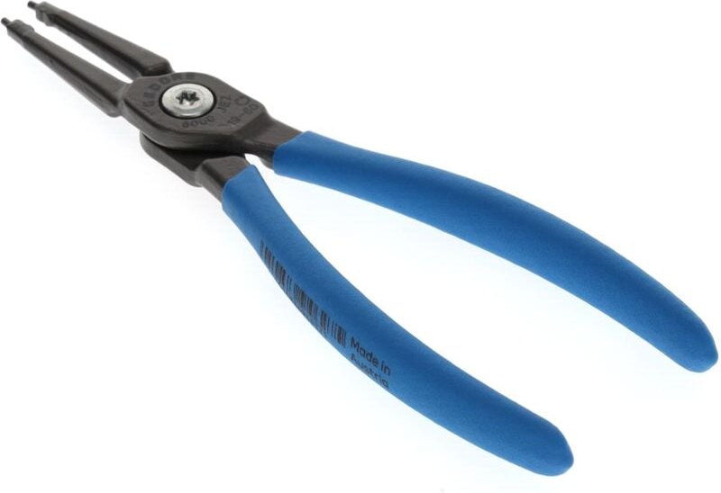 8000 je 2 Montagezange für Innensicherungsringe gerade 19-60mm