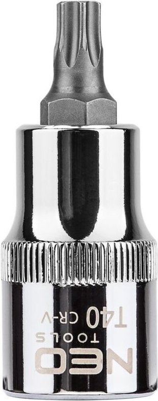 NEO Torx T40 Bit, 1/2"", 55 mm - für Schrauben und Bolzen
