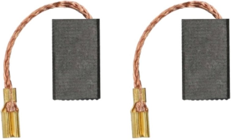 Trade-shop - 2x Motorkohle Kohlebürste 5x10x16mm kompatibel mit aeg wssce 1300-150, ws 1000-125, ws 1000-150, Milwaukee ...