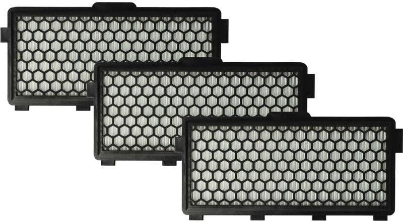Thumbnail - 3x Staubsaugerfilter kompatibel mit Miele Compact C1, C2, C1 Ecoline, C2 Powerline Staubsauger - hepa H11 Abluft-Filter ...
