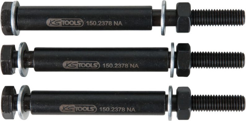 KS-Tools 150.2378 Zugstreben für Halbschalen-Satz, 3-tlg.