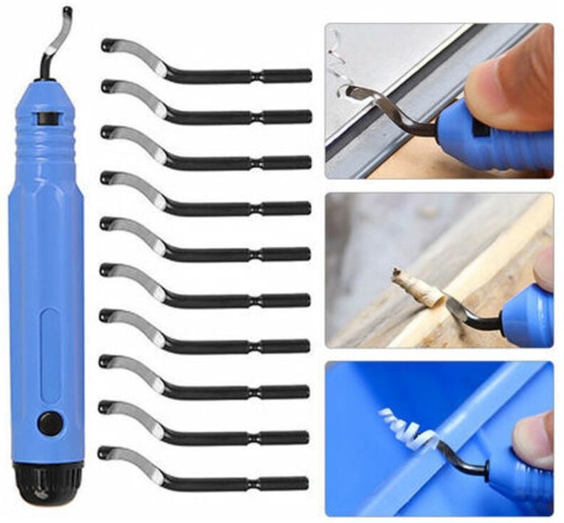 Shining House - Metall-Entgratungswerkzeug-Set, Entgratungsschneider-Set, Gratentferner, Handwerkzeug für Holz, Kunststo...