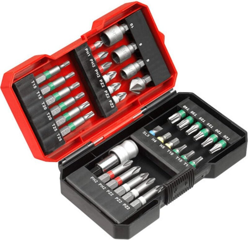 EINHELL Bitsatz, 49108801, S-Box, 34-teilig
