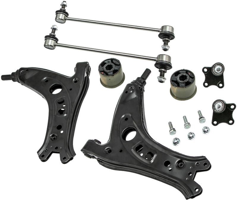 8 teile querlenker satz vorne für vw fox polo 9N seat ibiza 4 skoda fabia IQuerlenker Satz for Seat Ibiza 4 Skoda Fabia ...
