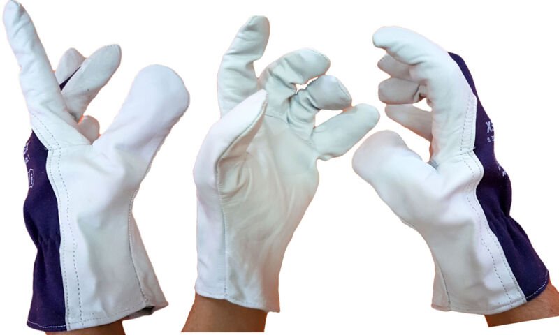 TOPER 10 XL Montage-Arbeitshandschuhe aus Leder