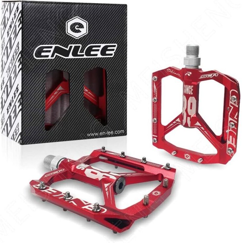 1 paio di pedali MTB, pedali SUFUL, piastre in alluminio CNC, buona presa da 9/16", cuscinetti sigillati a 3 strati supe...