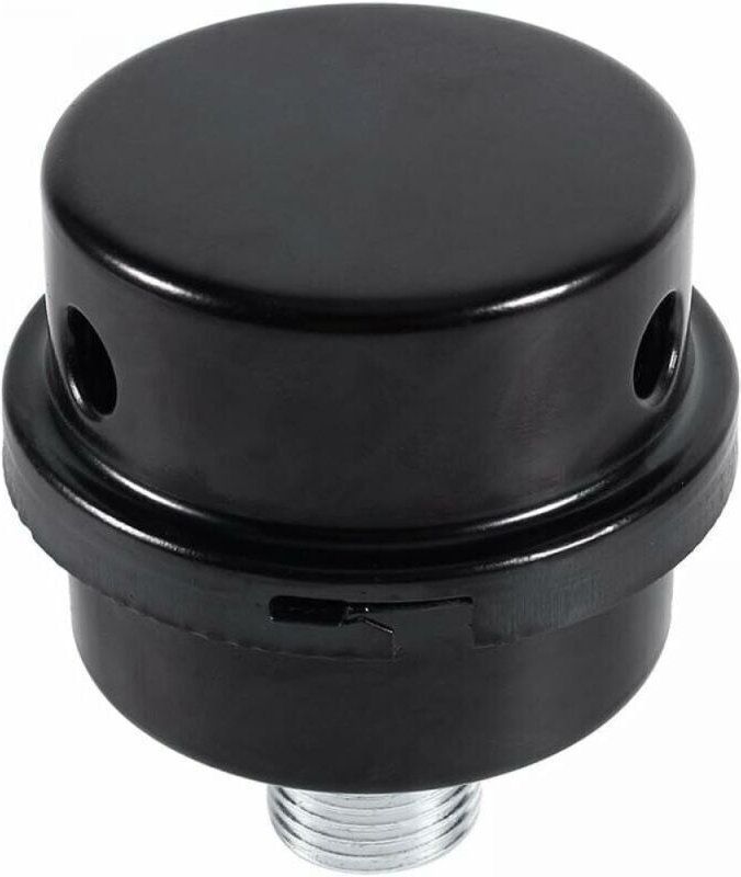 Schalldämpfer für Luftkompressoren, Schalldämpferfilter mit 1/2-Zoll-Gewindeanschluss, geräuschreduzierender Ansaugschal...