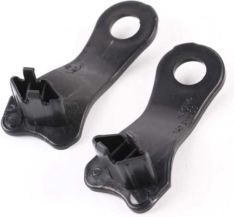 Tlily - Reparaturhalterungen für Halogenscheinwerfer für bm-w 5er-Serie E60 E61 2003–2010 63126949633 63126949634