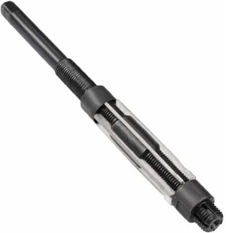 ZVD - Alésoir à main carré hss réglable, coupe-métal, plage de réglage des trous 17-19mm, 6 lames