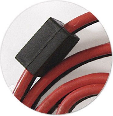 JBM - starterkabel mit massiven messingklemmen 12mm. ø / 3M 51365