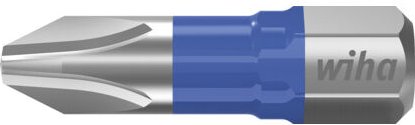 Wiha Bit Set T-Bit 25 mm Phillips (PH3) 5-tlg. 1/4" C6,3 in Box (41600)