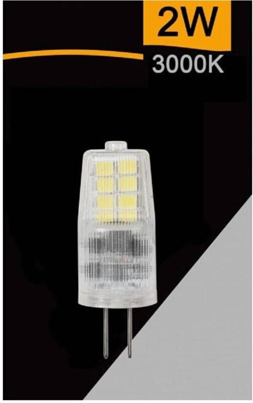 Trade Shop Traesio - Trade Shop - lamp led G4 ac/dc 12V 2 w 200 lumen luce 4000K 3000K 6500K SPARDC-G4-2W-CE3 -