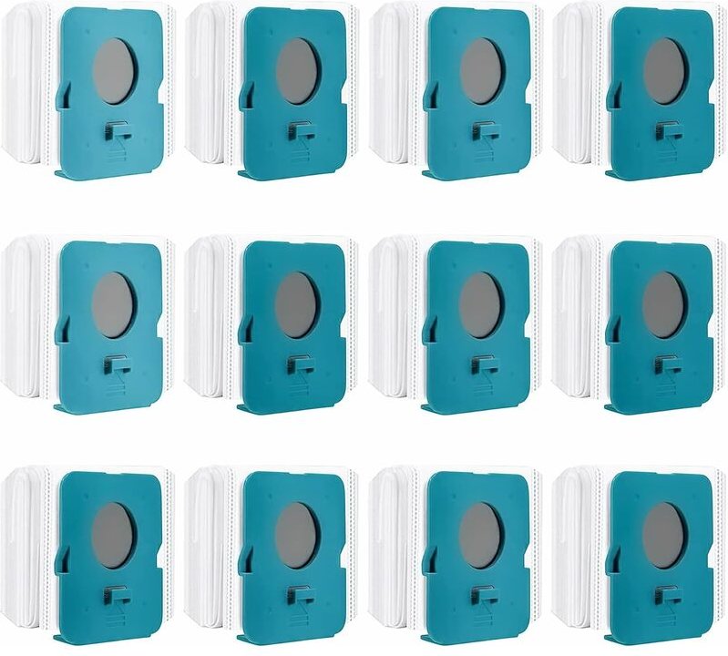 12 Stück Clean Station Staubbeutel für Samsung Bespoke Jet VCA-ADB95, Staubsauger-Ersatzbeutel, Staubsaugerbeutel, Staub...