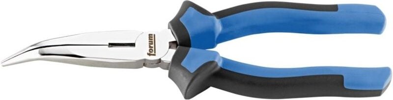 Flachrundzange gebogen 200 mm Forum