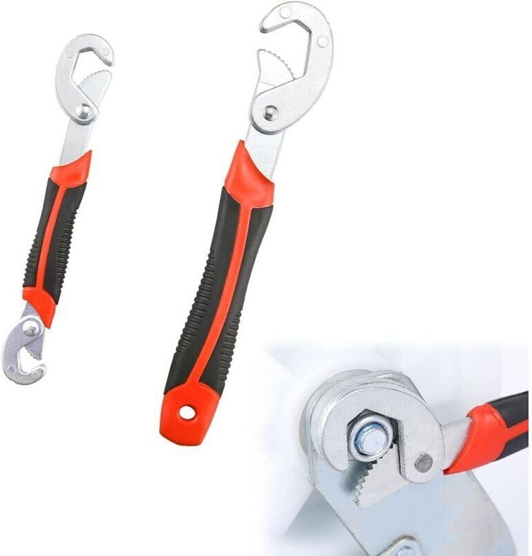 verstellbare Universal-Rohrschlüssel zum Anziehen und Lösen von Muttern von 10 bis 32 mm