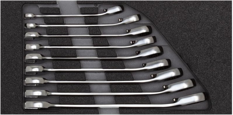 R22150002 Schraubenschlüsselsatz 2/6 CT-Modul 9-teilig