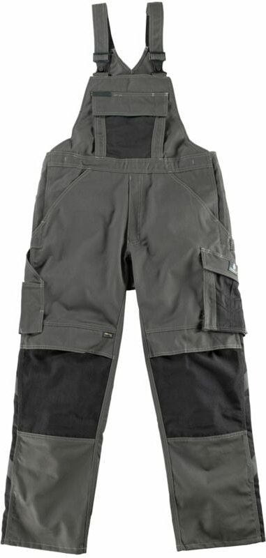 Thumbnail - Unique Latzhose Augsburg Gr. 82C54 anthrazit/schwarz 12169-442 - Mascot