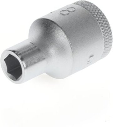 Steckschlüsseleinsatz 19 1/2 ″ 6-kant Schlüsselweite 8 mm Länge 38 mm