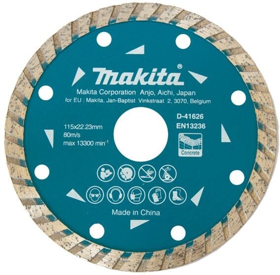 Diamantscheibe Mit Kontinuierlicher Krone Für Den Trockengebrauch D-41626